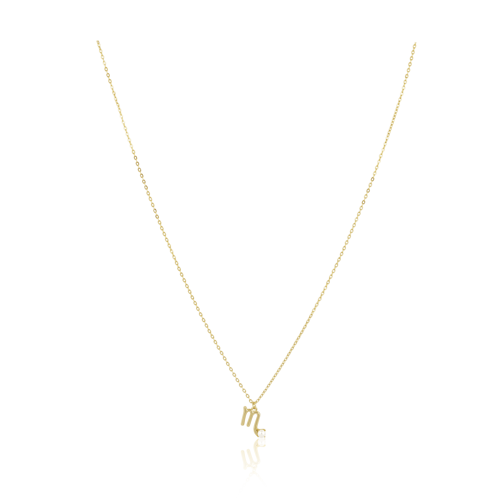 Zodiac Pearl Necklace