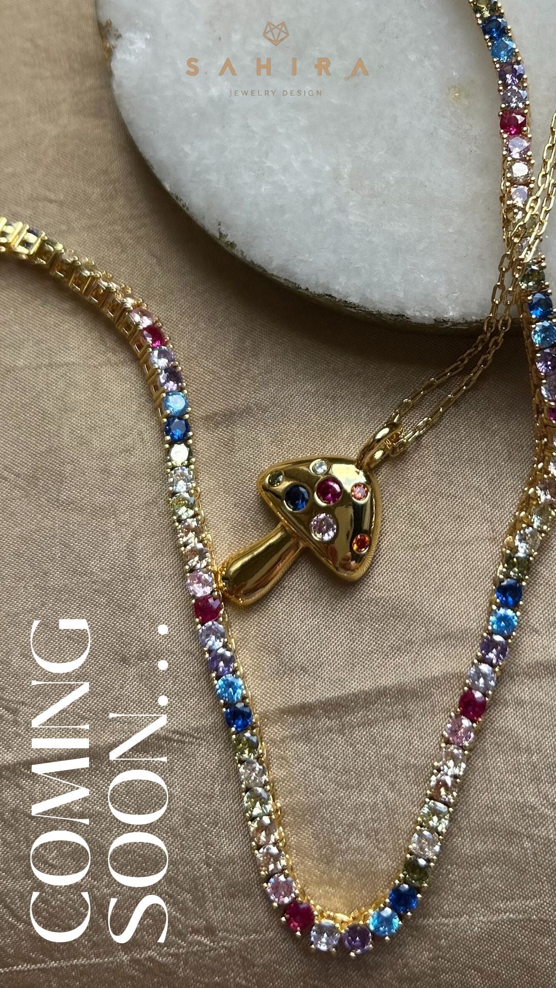 Meadow Shroom Necklace Secondary image