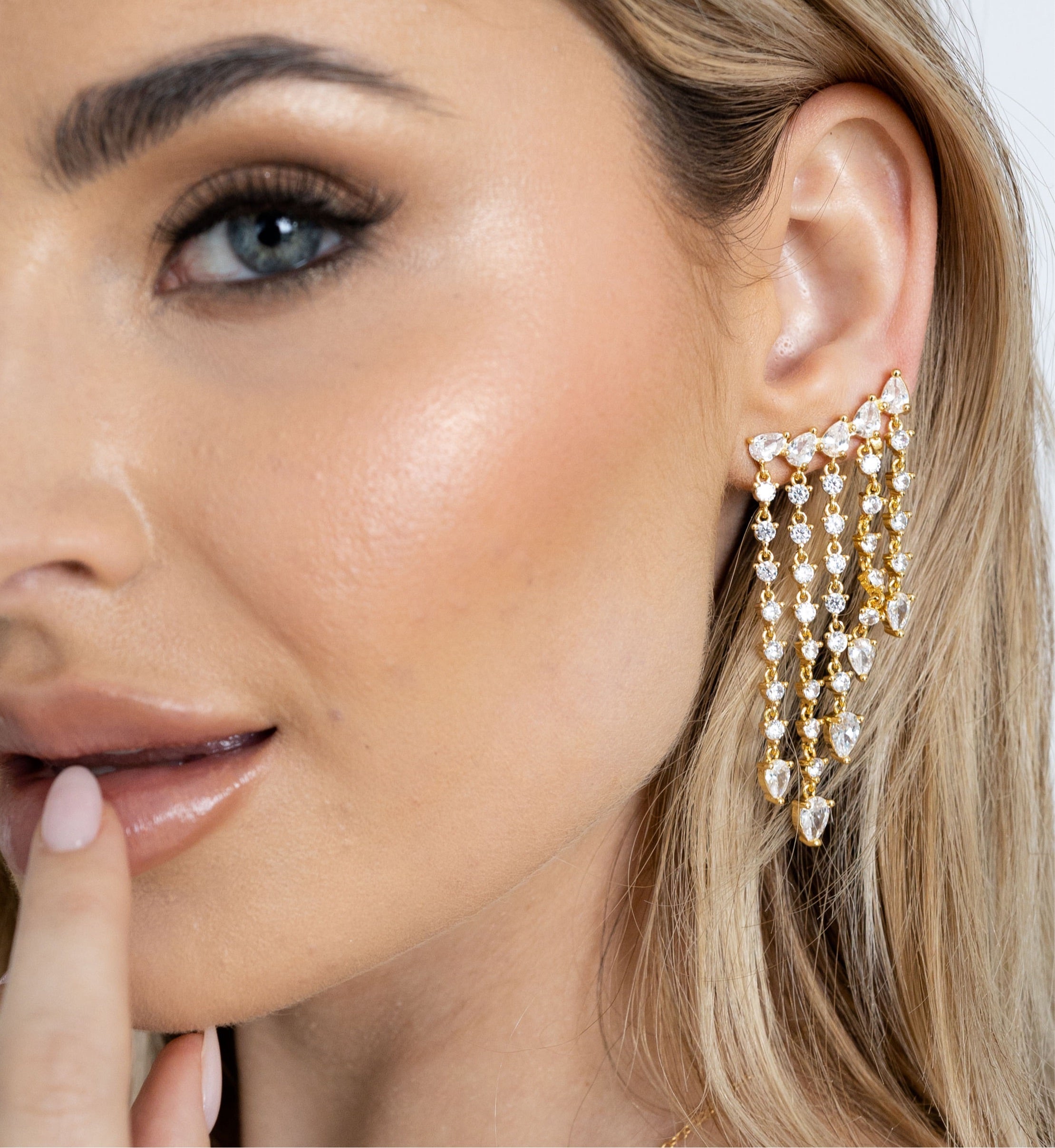 Raven Statement Earrings Secondary image