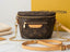 Louis Vuitton Monogram Crossbody Belt Bag with Chain Strap