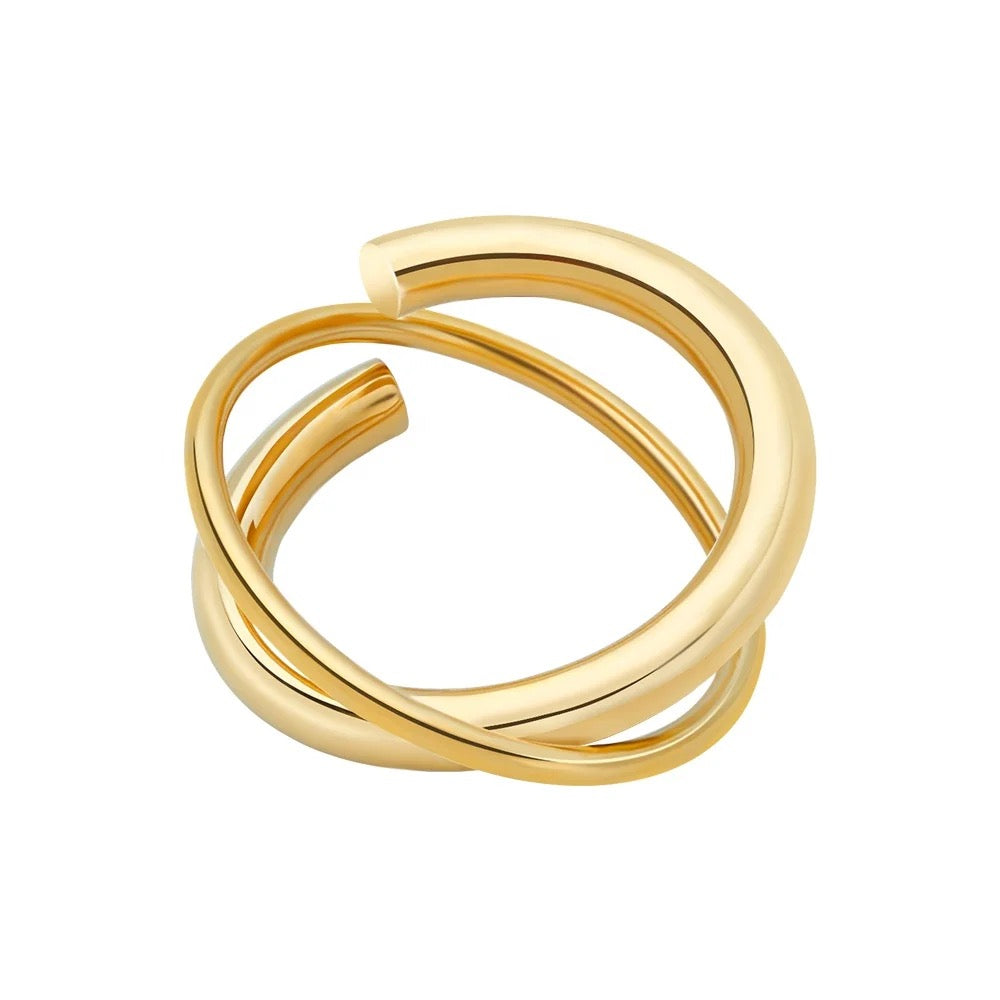 Kayden Gold Wrap Ring Main image