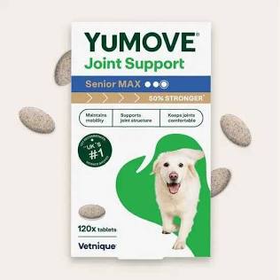 YuMOVE Joint Care for Senior Dogs – Joint Health & Mobility Supplement – 240 Tasty Tablets