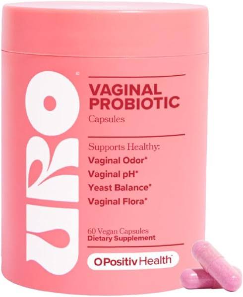 O Positiv URO pH Balance Vaginal Probiotics for Women – 60 Capsules Secondary image