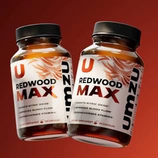 UMZU Redwood MAX 60 Capsules – Nitric Oxide, Blood Flow & Stamina Support