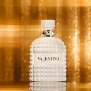 Valentino Uomo Born In Roma Ivory Eau de Toilette Spray for Men 3.4 oz / 100 ml