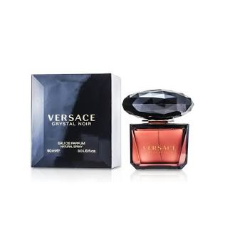 Versace Crystal Noir Eau de Parfum 90ml bottle and box