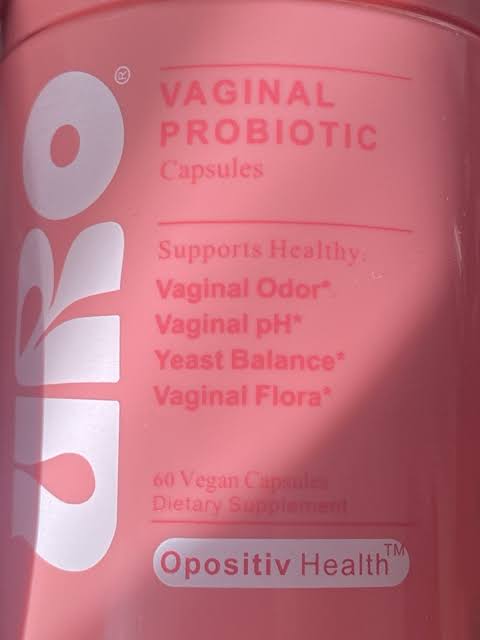 O Positiv URO pH Balance Vaginal Probiotics for Women – 60 Capsules