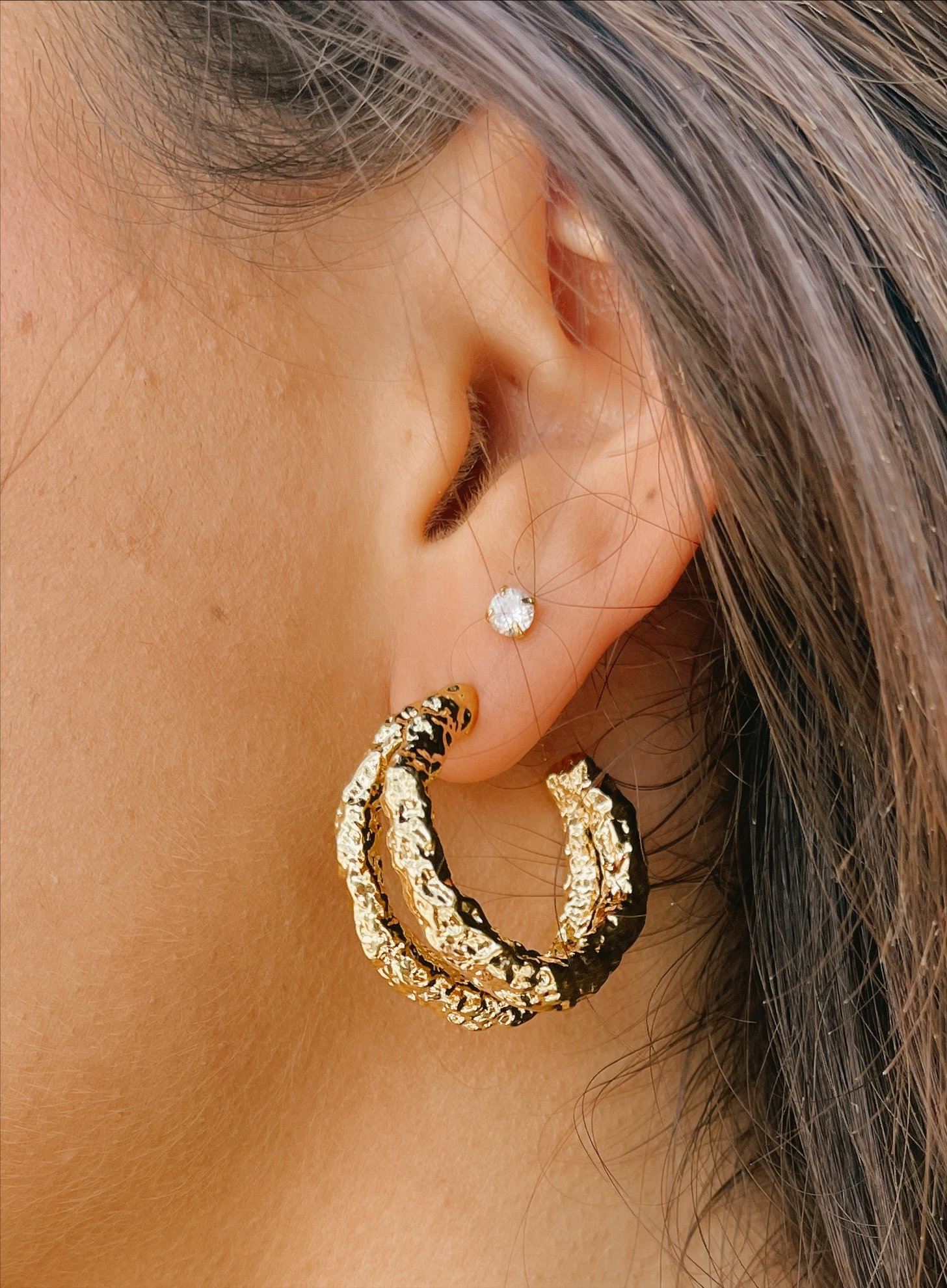 Incanto CZ Studs Secondary image