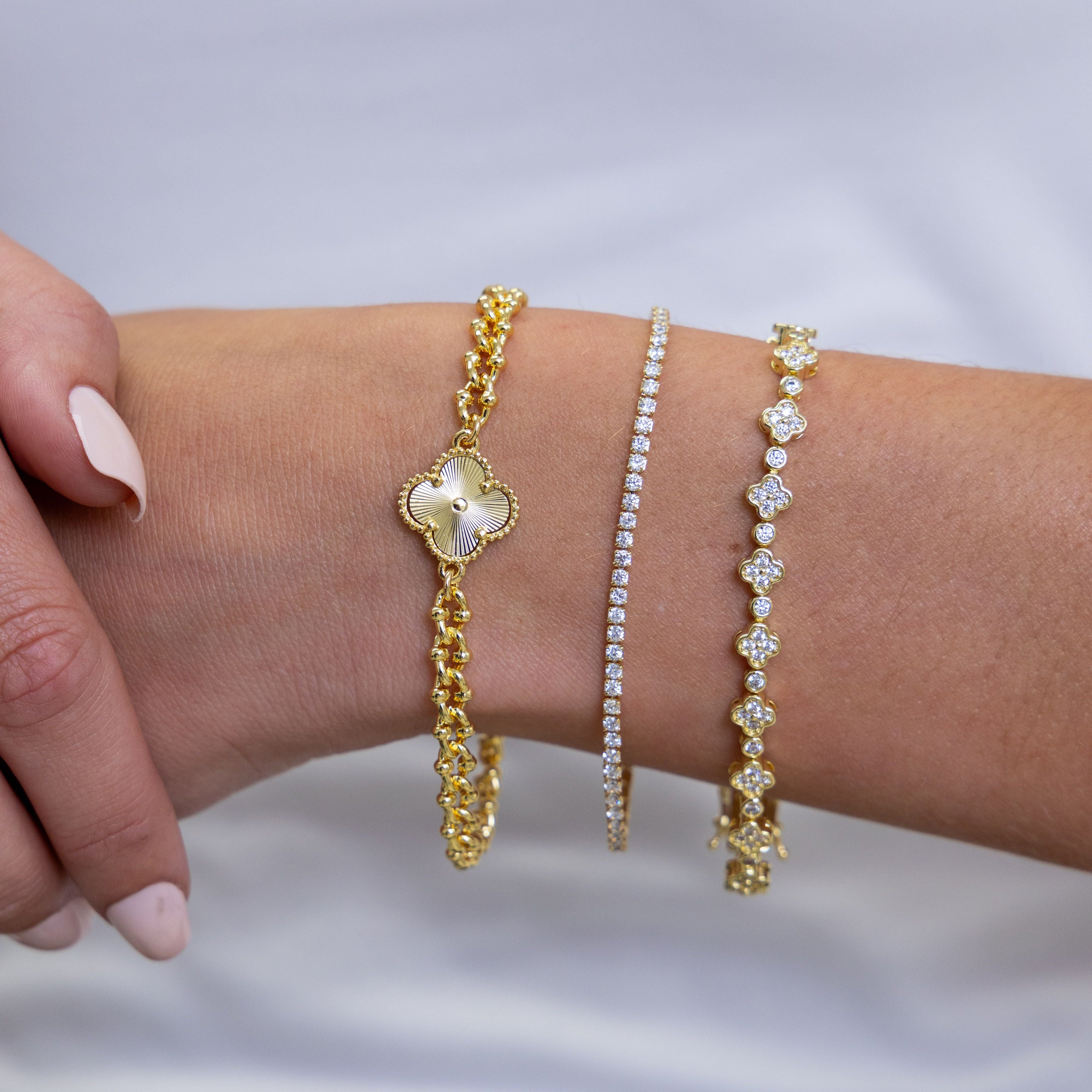 Dainty Gracie Tennis Bracelet Secondary image