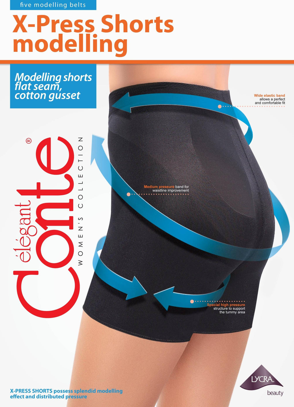 Shapewear Shorts Conte X-Press - Control Top