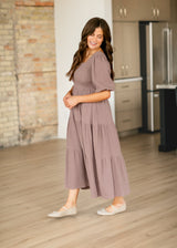 Kayleen Gauze Maxi Dress