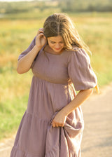 Kayleen Gauze Maxi Dress