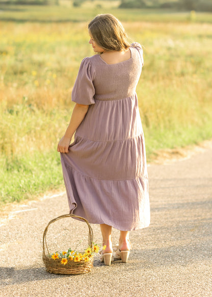 Kayleen Gauze Maxi Dress