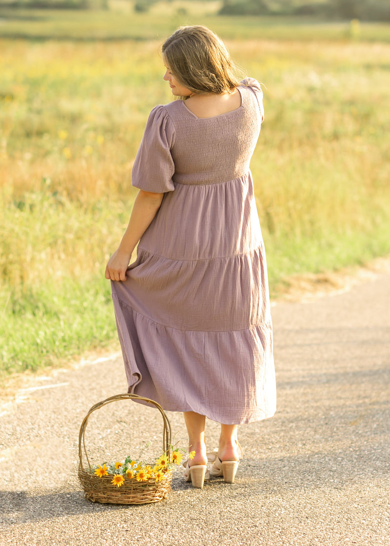 Kayleen Gauze Maxi Dress