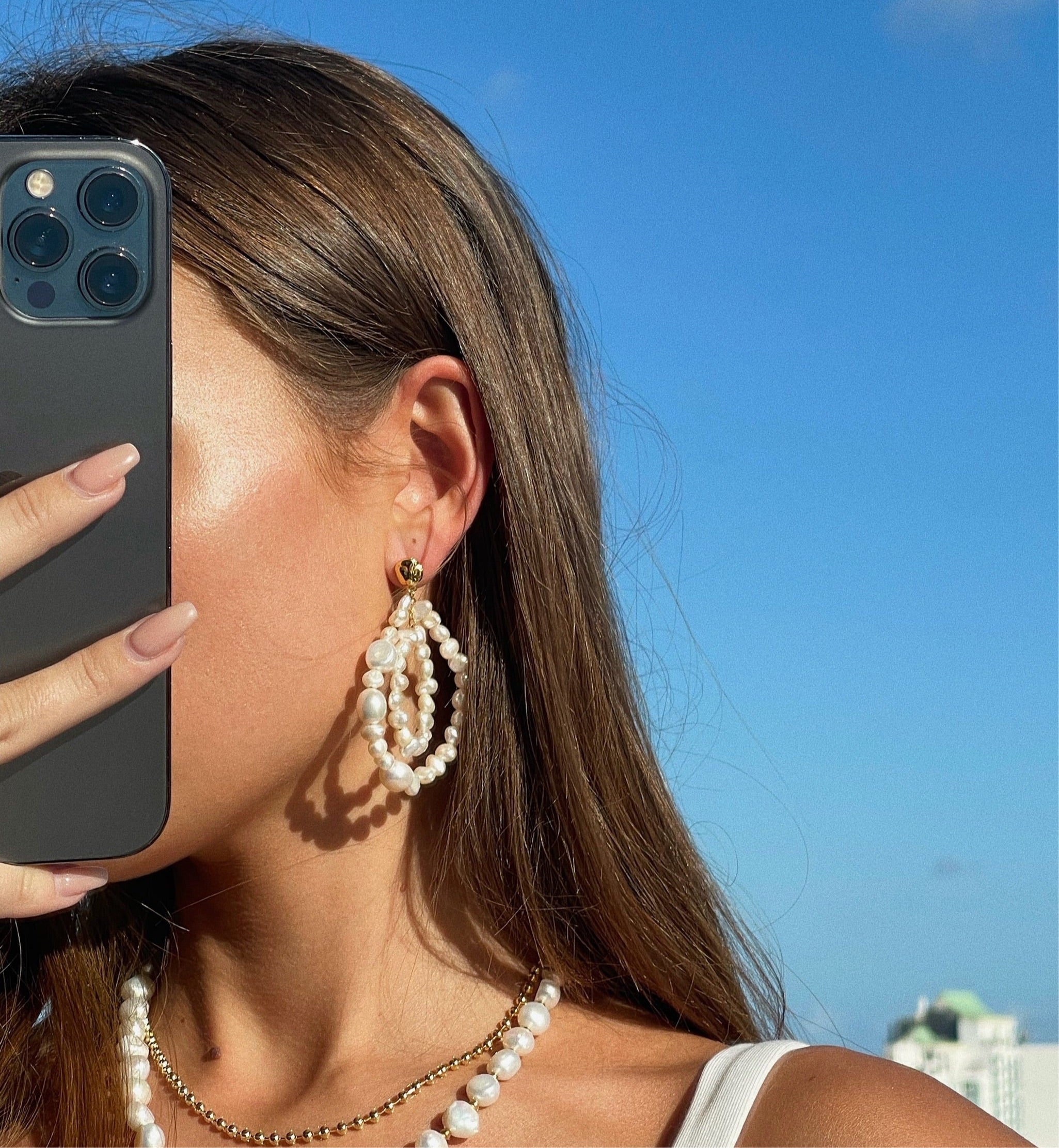 La Perla Statement Earring Secondary image