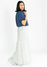 Laurel V-neck Short Sleeve Top