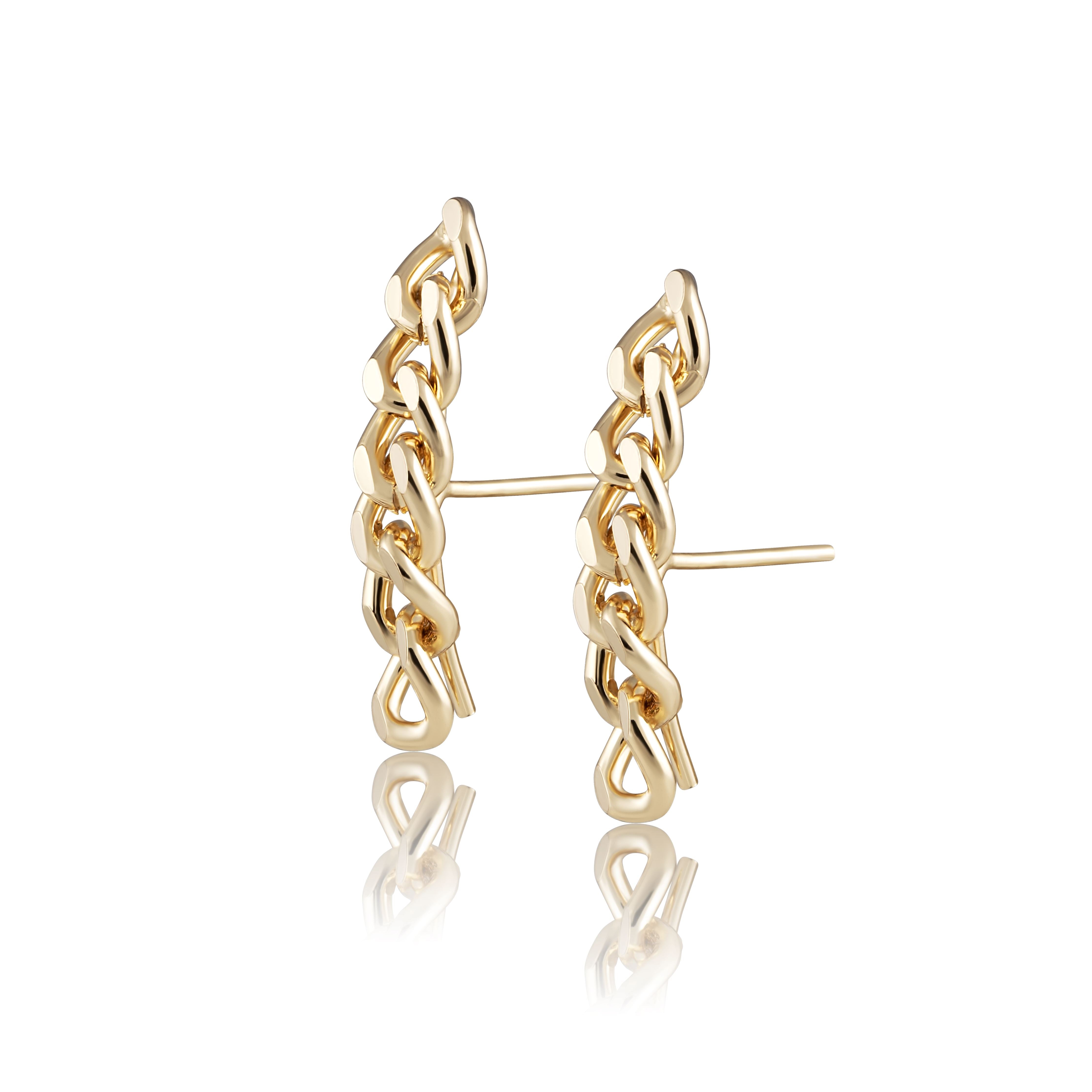 Leila Cuban Link Earrings Main image