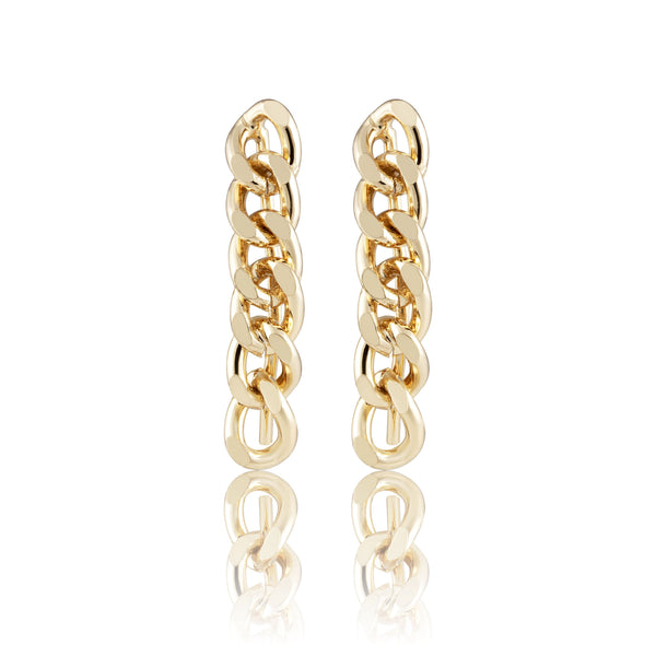 Leila Cuban Link Earrings
