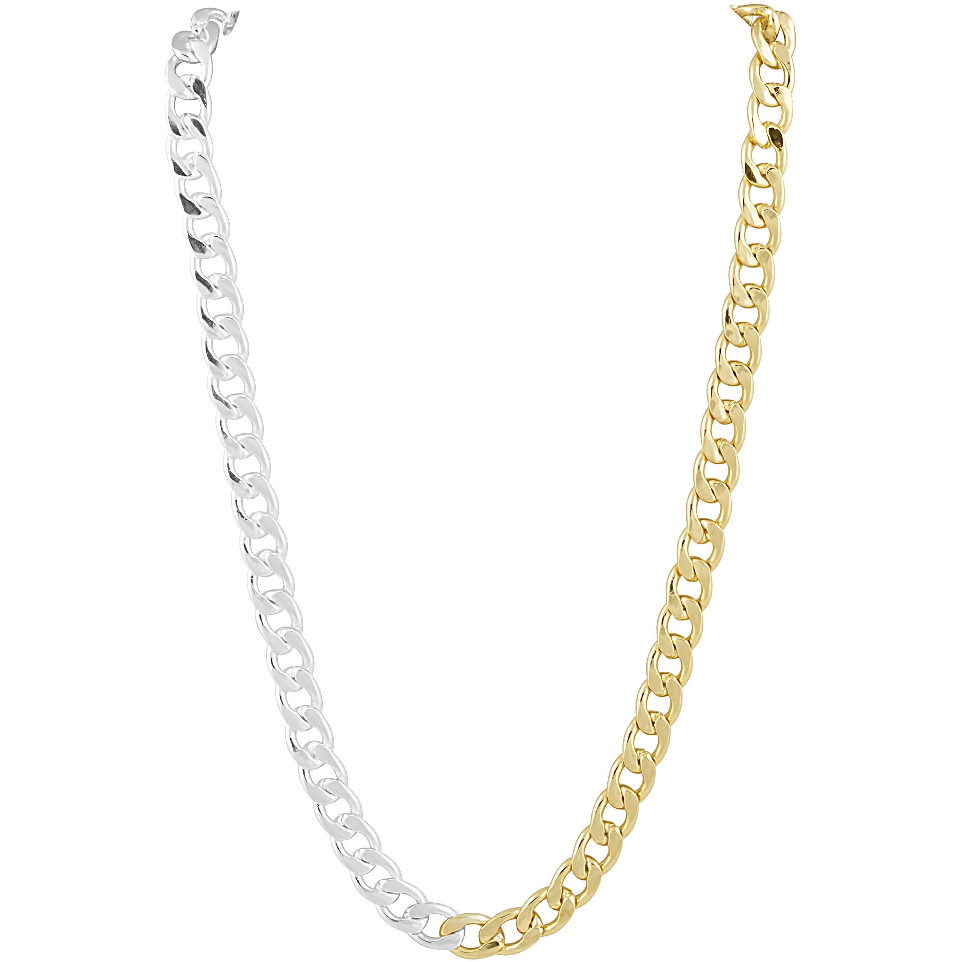 Leila Link Necklace -Two Tone Main image