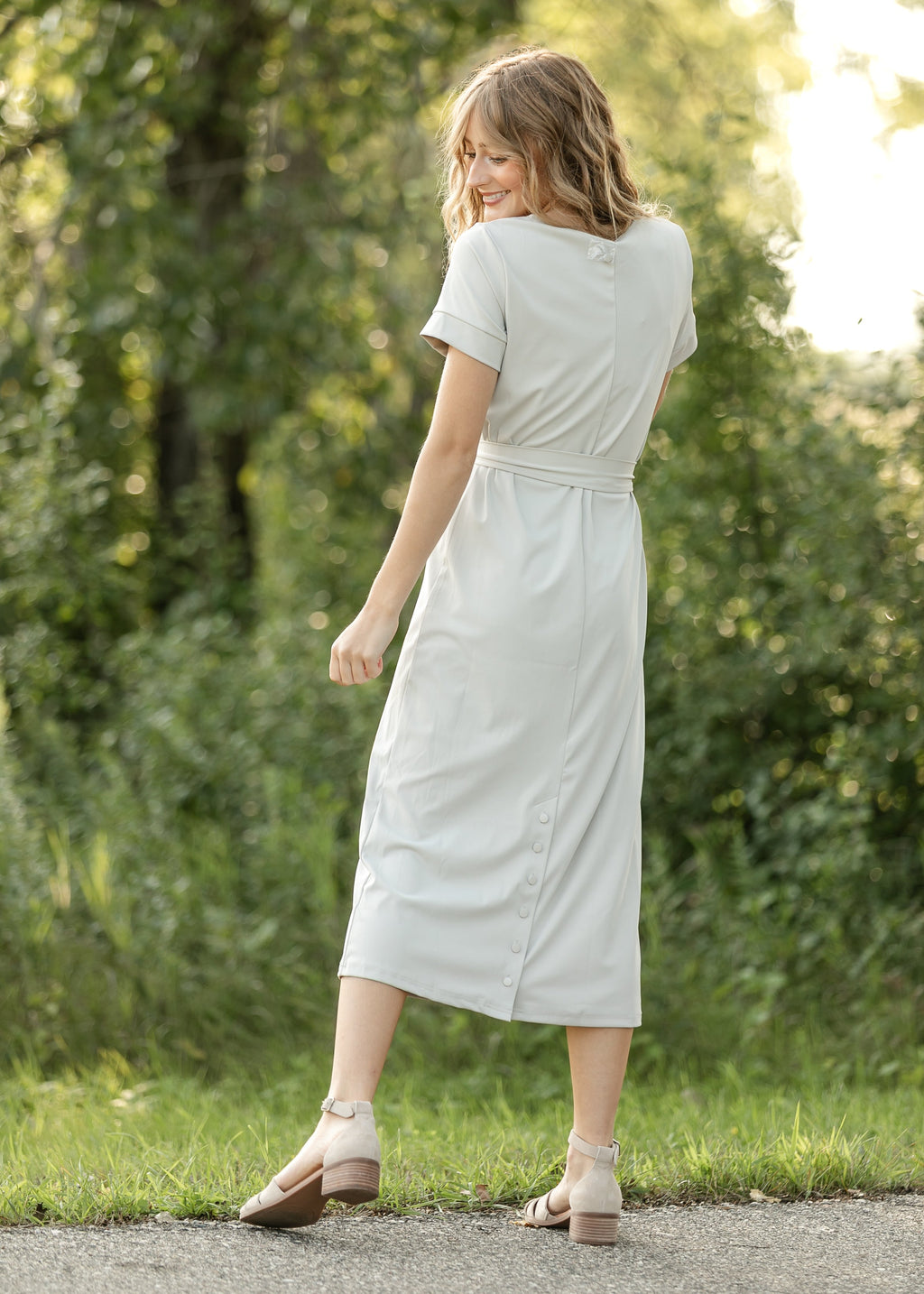 Lennox Classic Midi Dress - 46" - product image 4