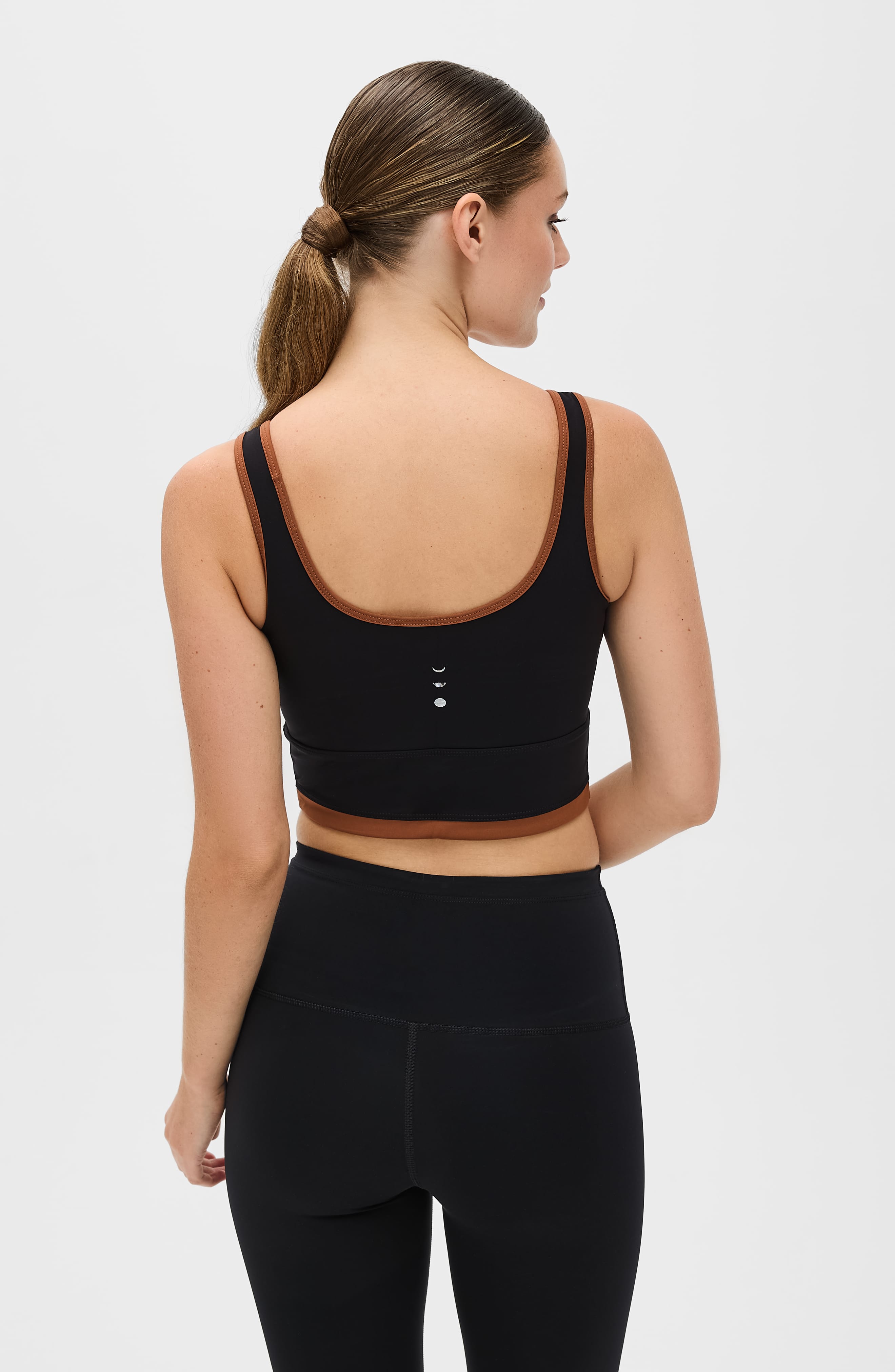 Lisse Bra Chestnut/Black Secondary image
