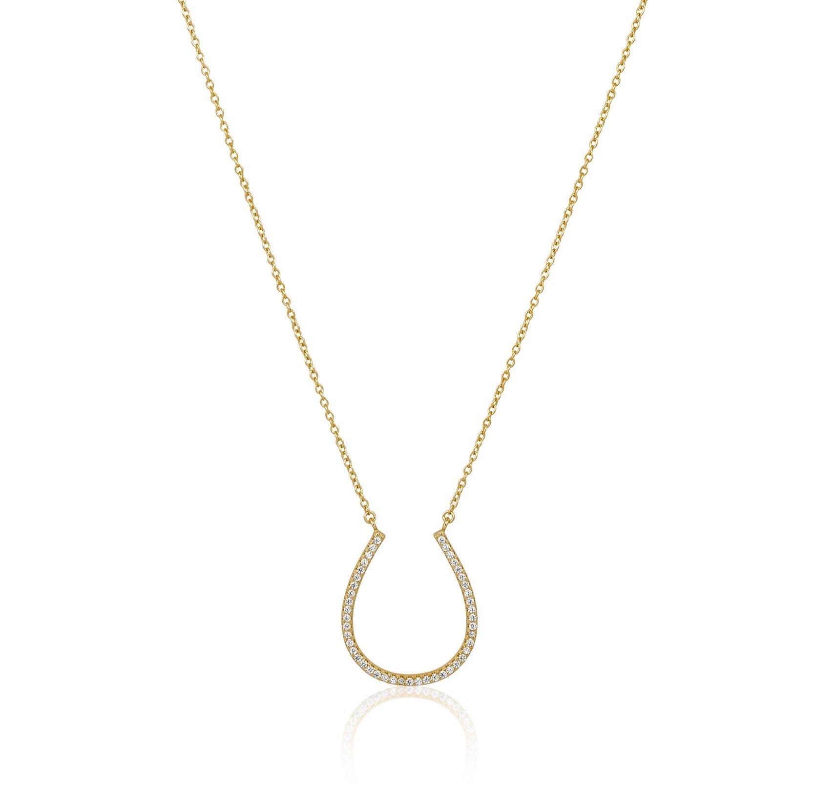 Lucky Horse Shoe Necklace Main image