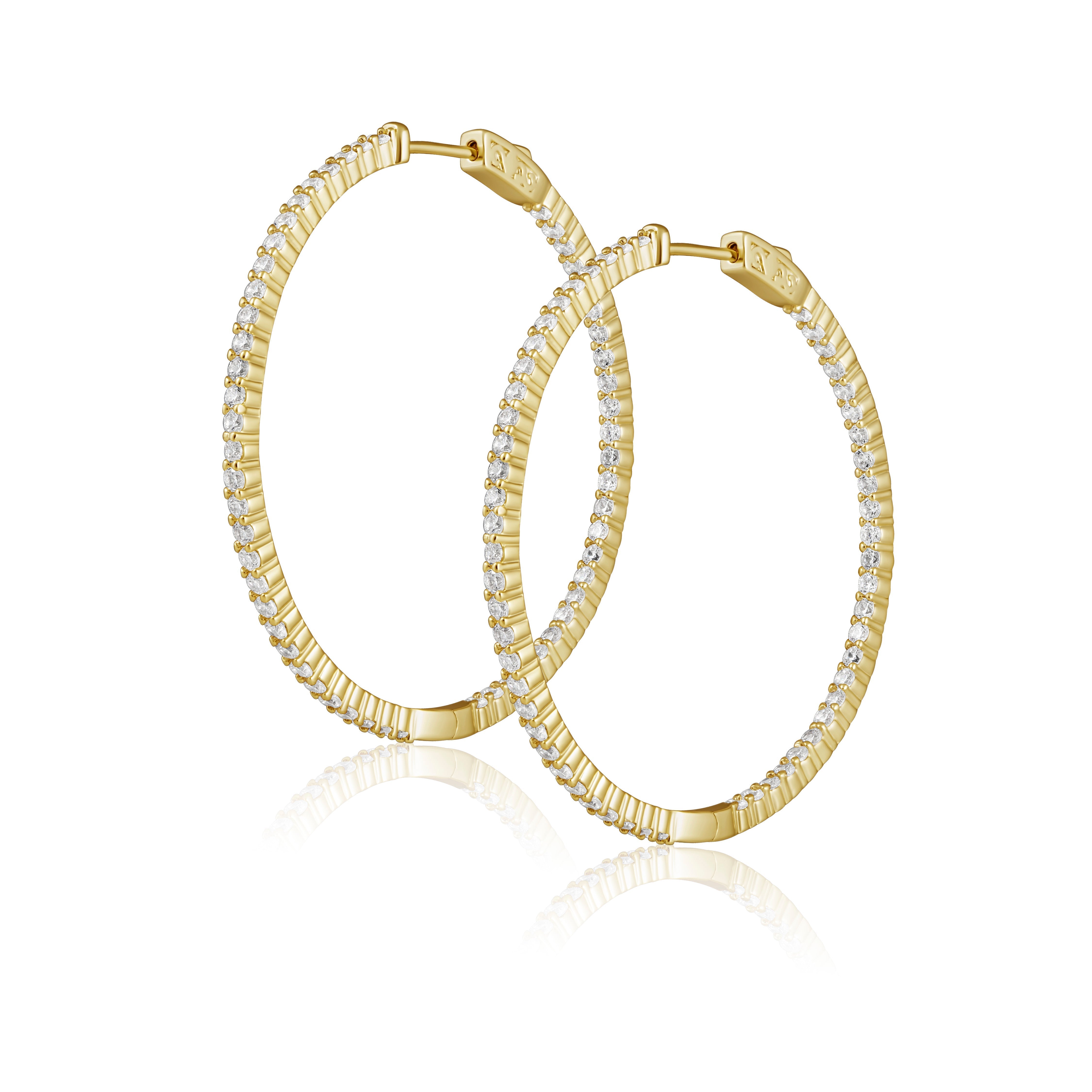 Lyra Cz Hoop Main image