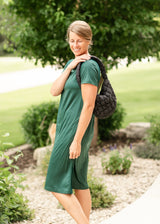 Manda Athletic Midi Dress