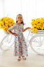 Fluttering Flowers Wide Leg Jumpsuit