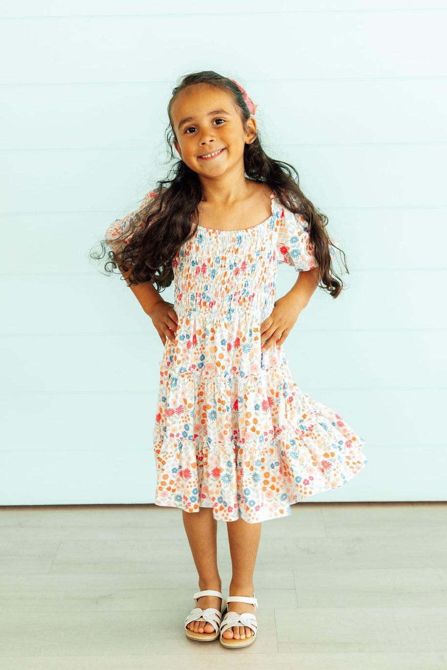 Meadow Magic Smocked Ruffle Dress Secondary image