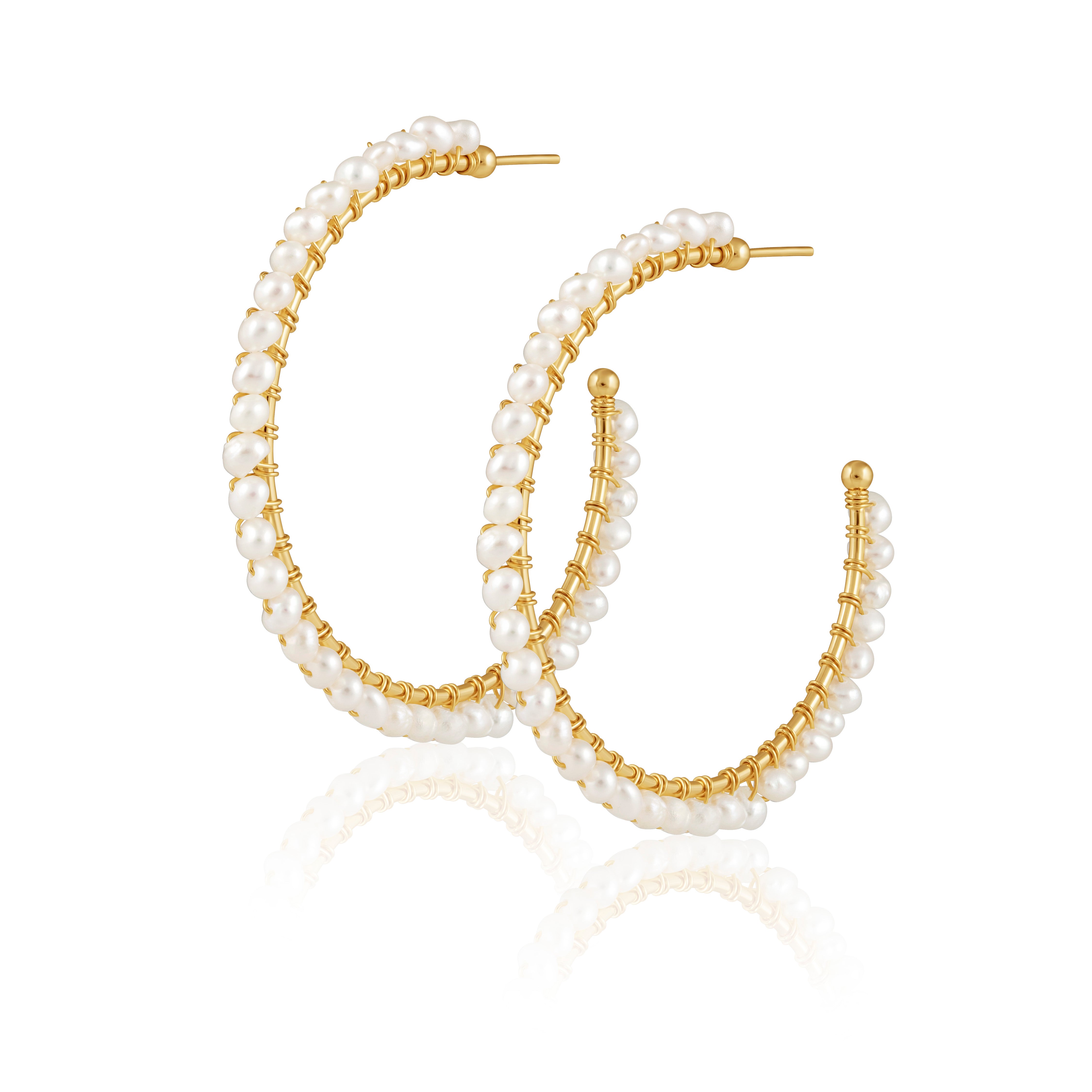 Marilyn Pearl Hoops Main image