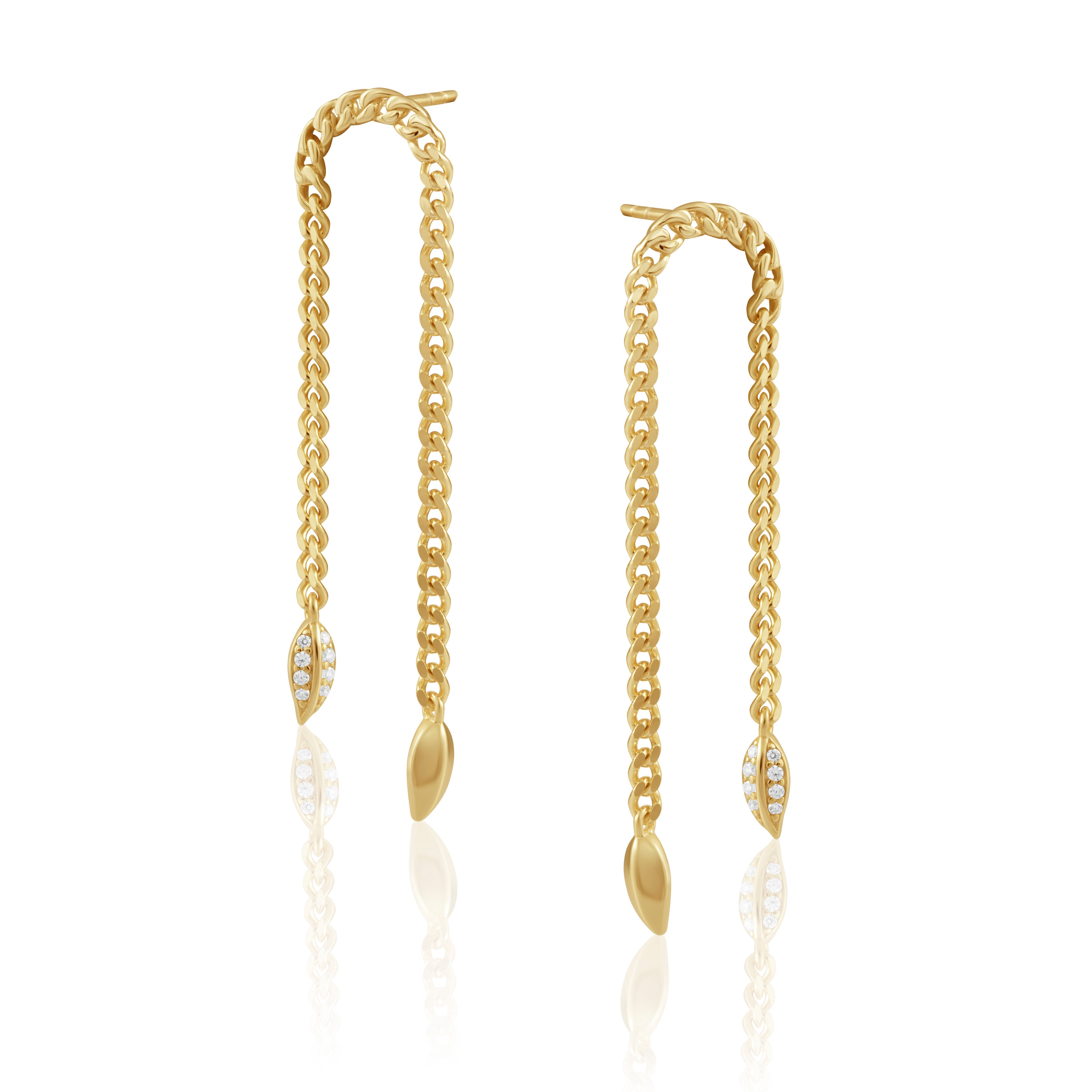 Charlotte Chain Drop Earring Main image