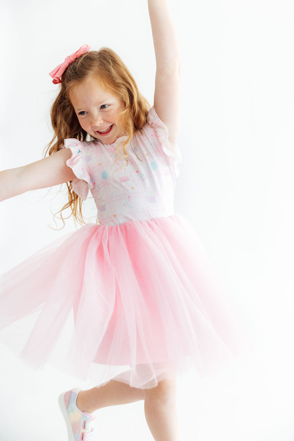 Birthday Magic Flutter Sleeve Tutu Dress Secondary image