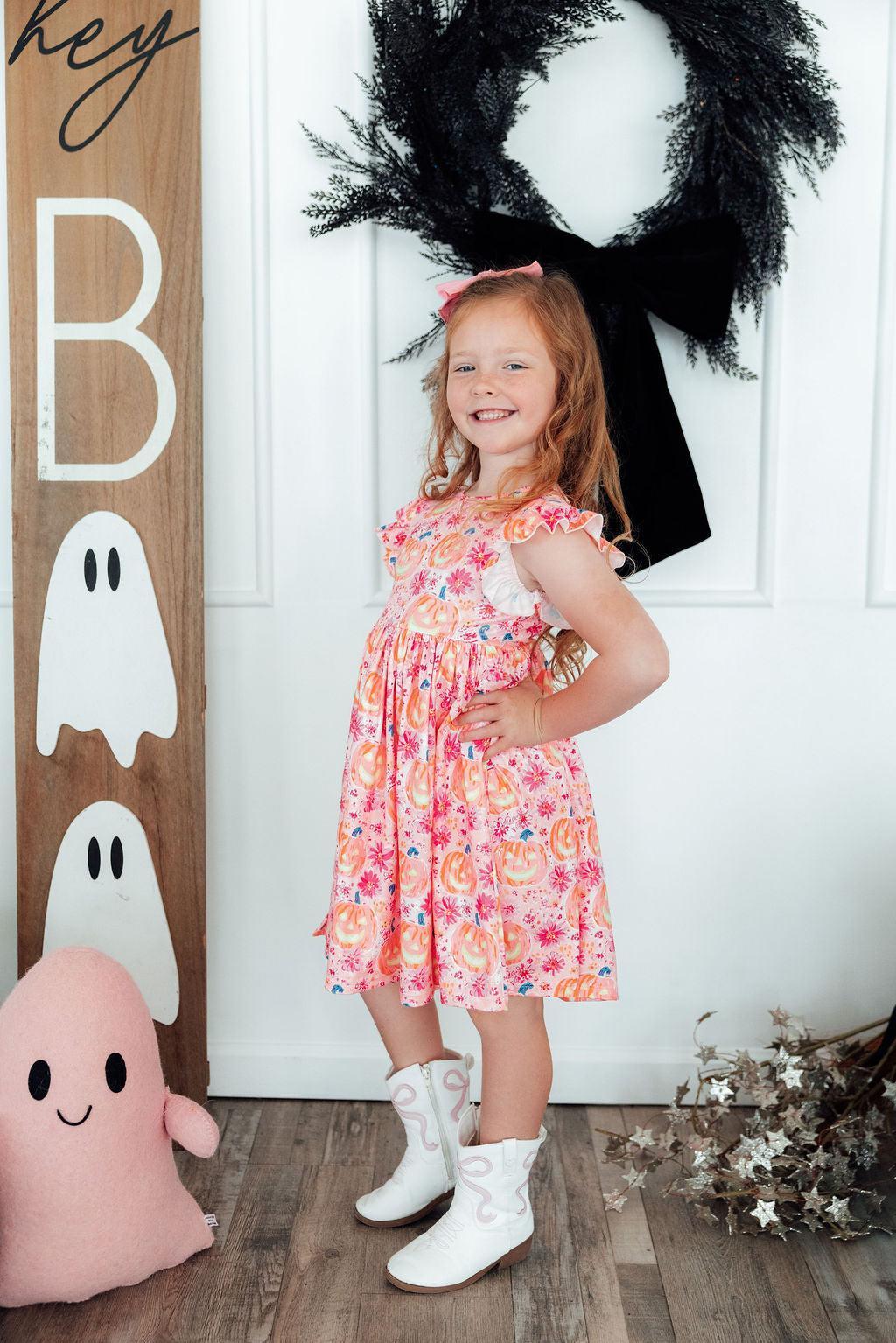 Spooktacular Flutter Sleeve Twirl Dress Secondary image