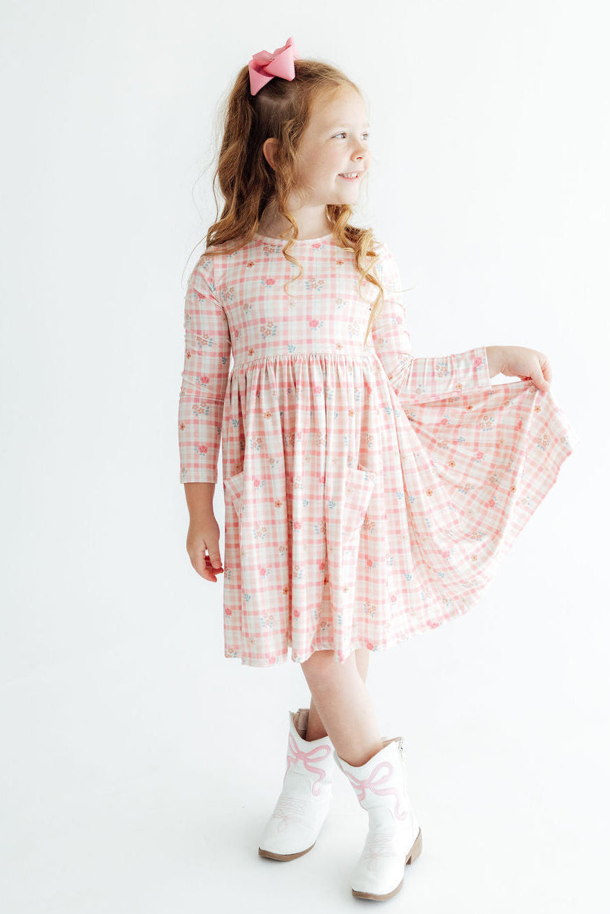 Off the Grid L/S Pocket Twirl Dress Main image