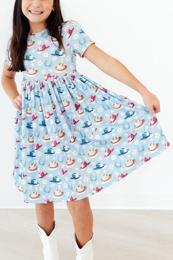 SALE Tip Your Hat S/S Pocket Twirl Dress Main image