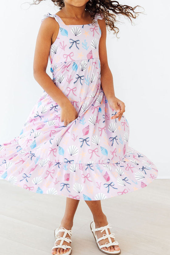 Beachside Bows Ruffle Maxi Dress Secondary image