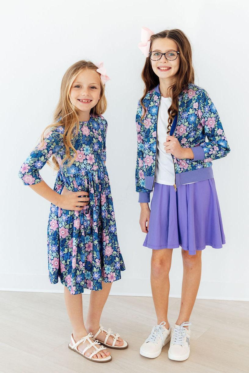 Whimsy 3/4 Sleeve Pocket Twirl Dress Secondary image