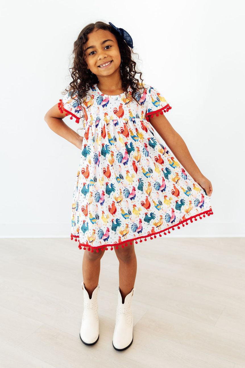 Rooster Pom Pom Dress Secondary image
