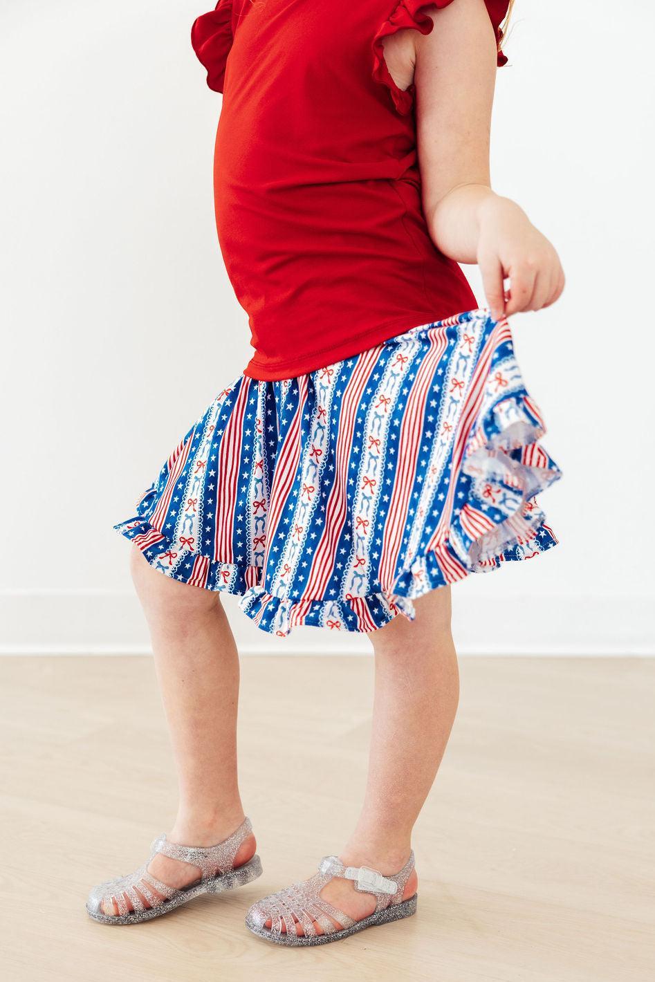 Mila & Rose All-American Girl Dress & Skort Set Secondary image