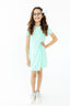 SALE Pastel Green T-Shirt Dress