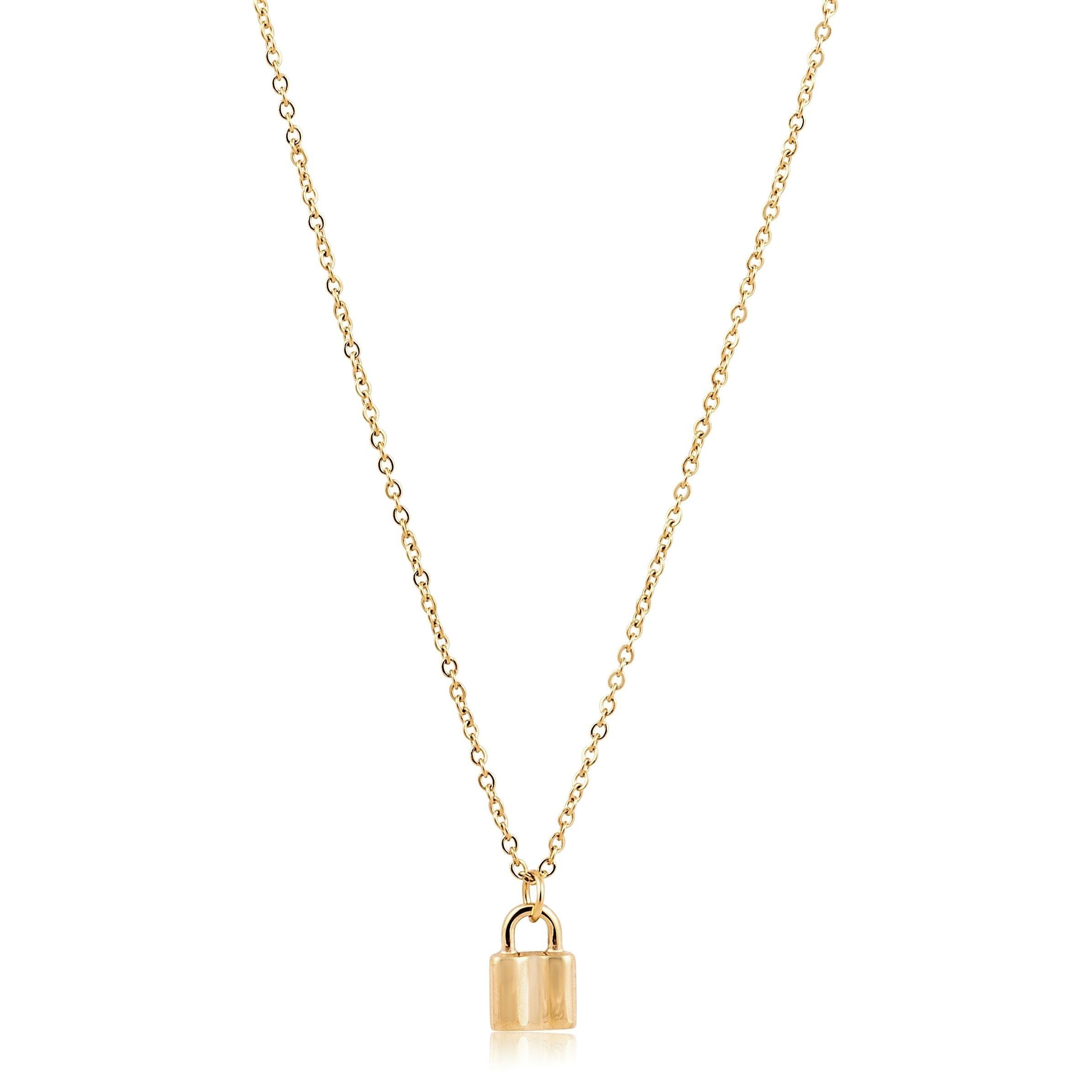 Mini Lock Necklace Main image