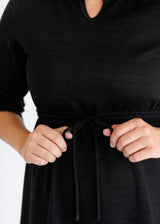 Monica Tie Waist Midi Dress