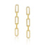 Morgan CZ Link Earring