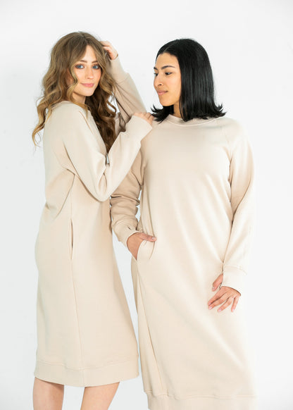 Nova Crewneck Sweatshirt Dress