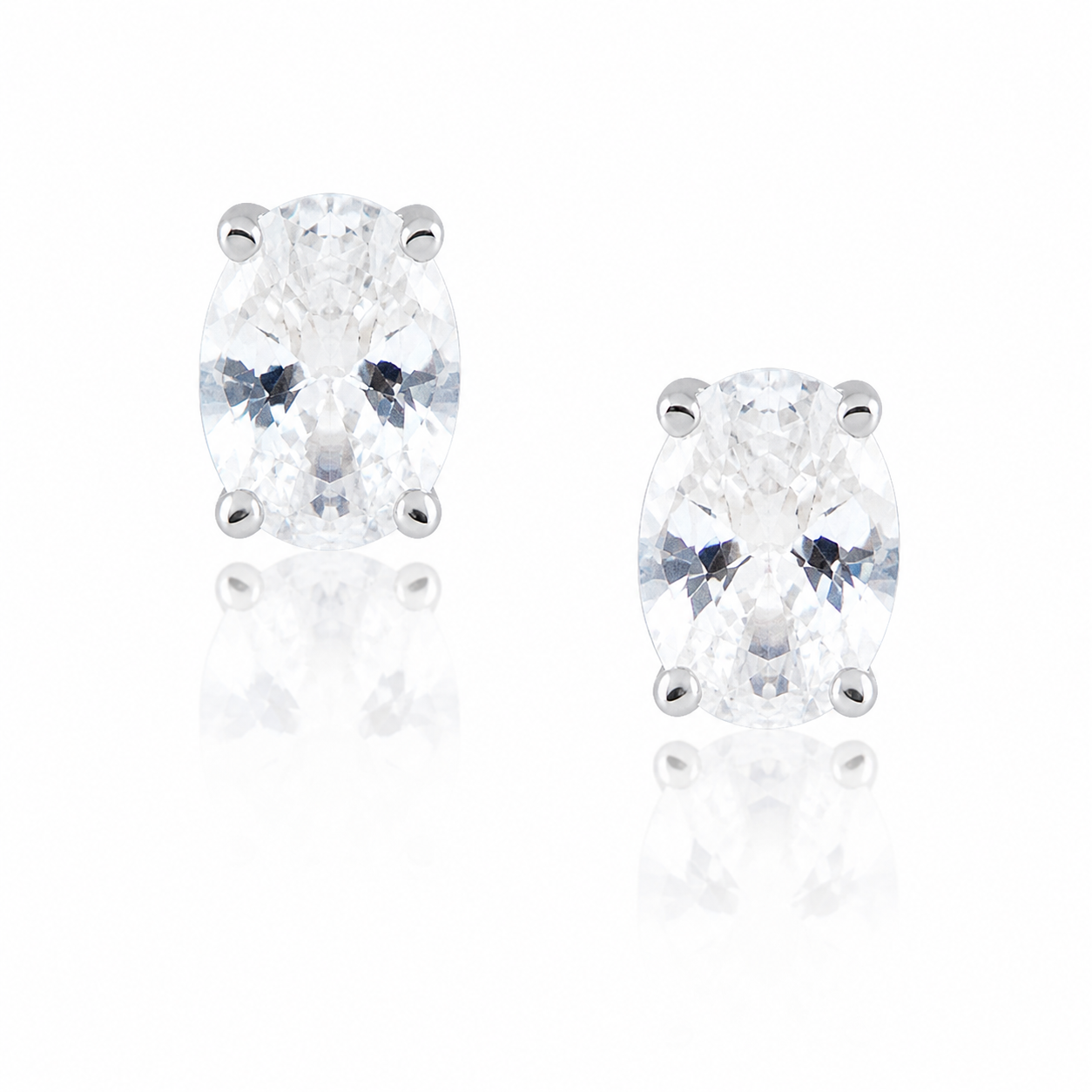 Oval Cut Studs Secondary image