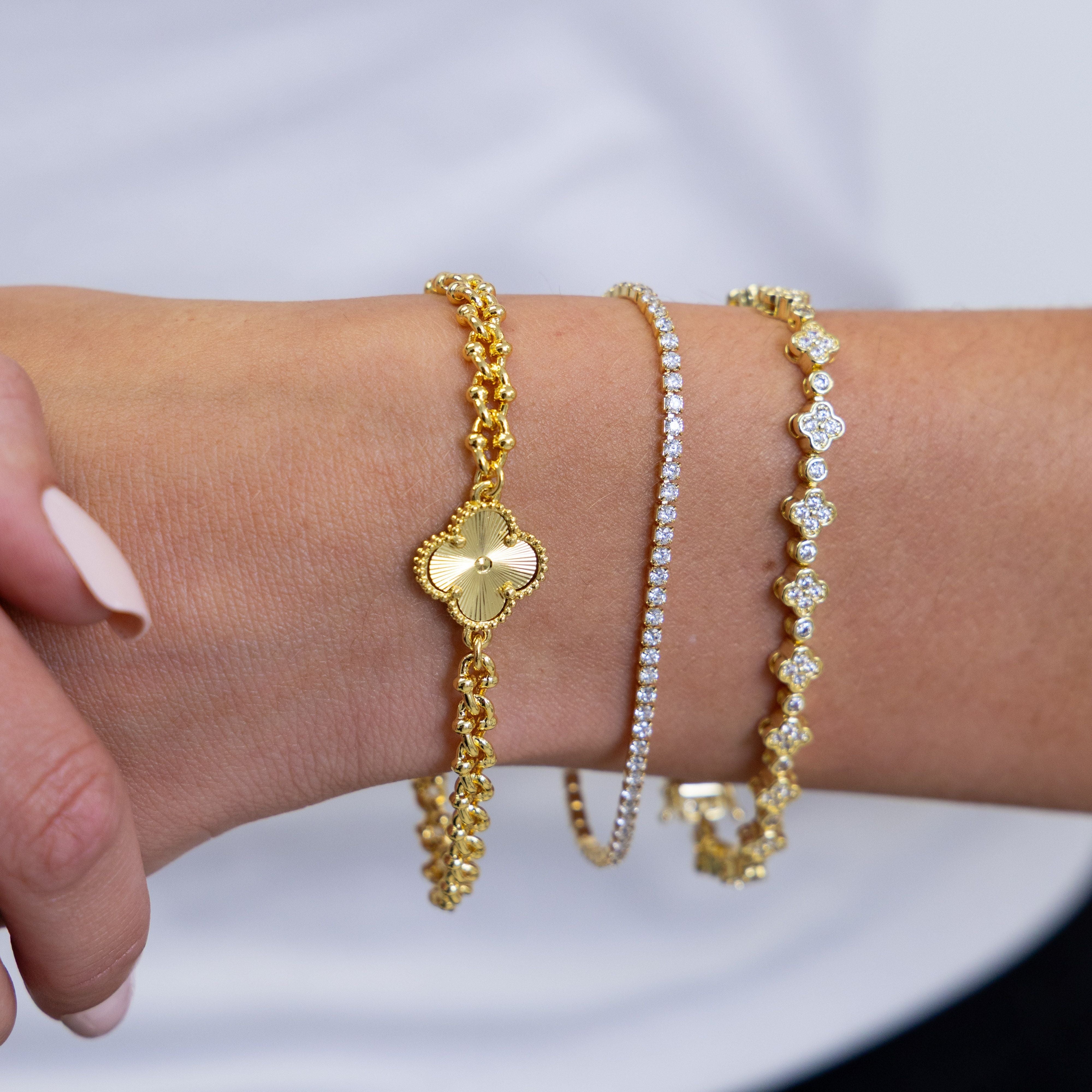 Annie Dainty Tennis Bracelet Secondary image