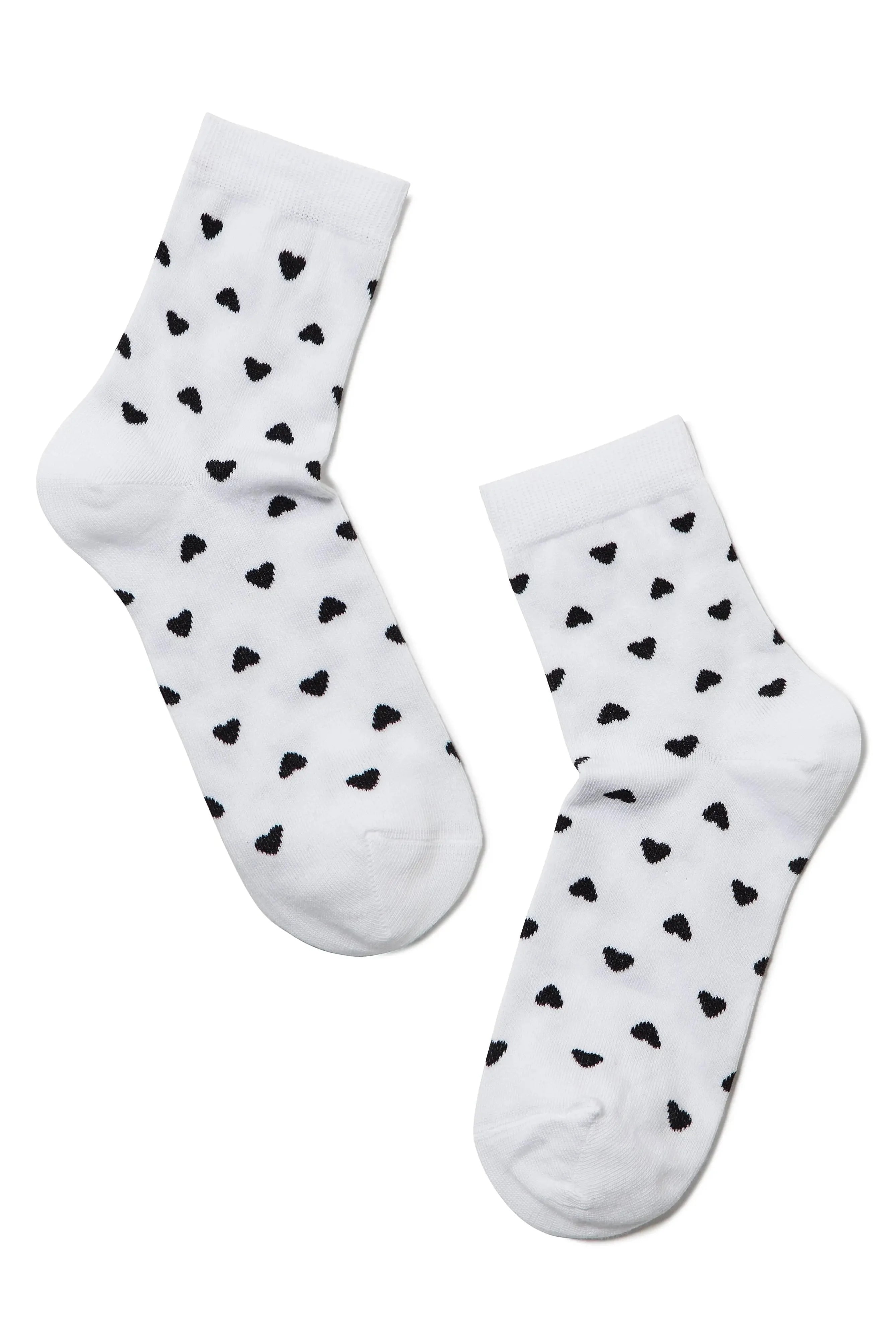 Conte Cotton Socks Classic - 143 Hearts Secondary image