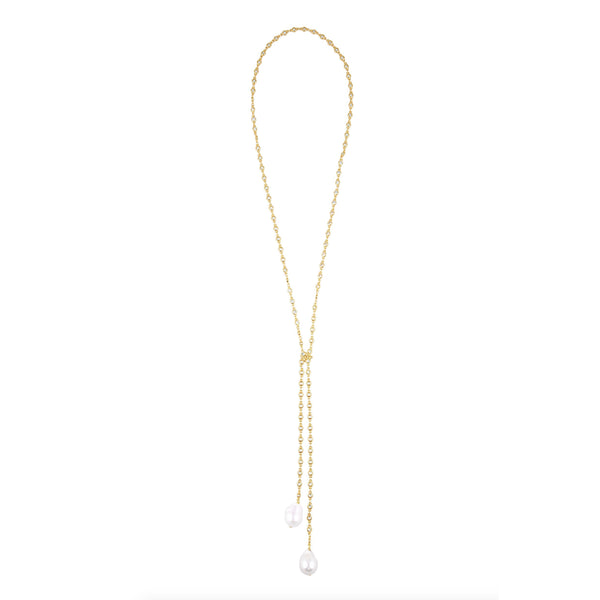 Pearl Bolo Necklace