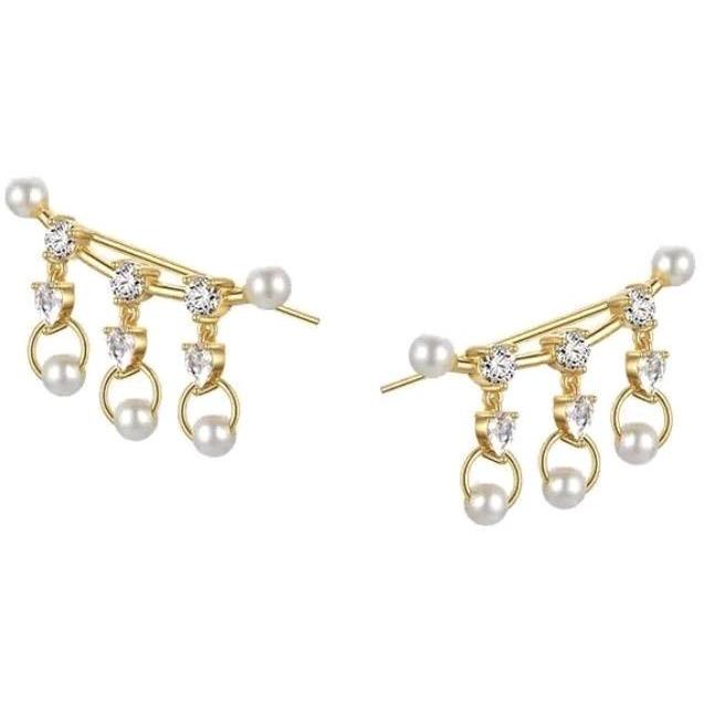 Pearl Sparkle Ear Crawlers Main image